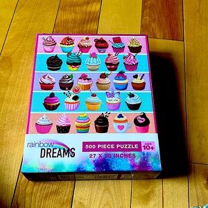 10+ rainbow dream 500 piece puzzle for kids.